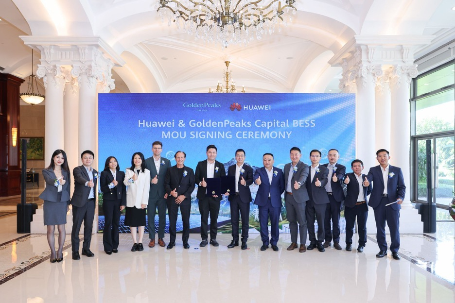 GoldenPeaks, Huawei sign 500MWh energy deal
