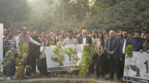 Laborate Pharmaceuticals Plants 500 Trees in Green Push
